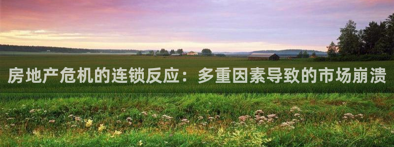 和记娱乐怡情官网：房地产危机的连锁反应：多重因素导致的市场崩