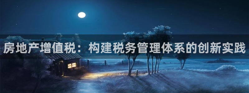 和记黄埔 官网：房地产增值税：构建税务管理体系的创新实践