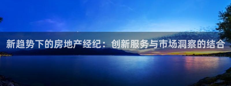和记hgc官网：新趋势下的房地产经纪：创新服务与市场洞察的结