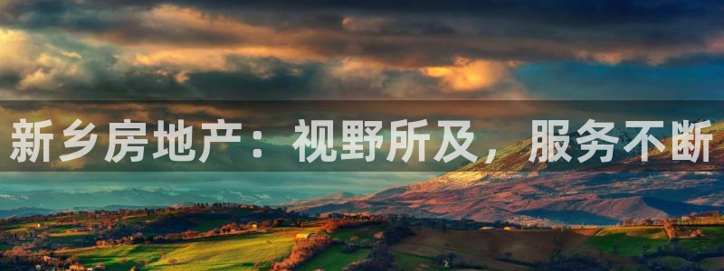 和记黄埔m 官网：新乡房地产：视野所及，服务不断