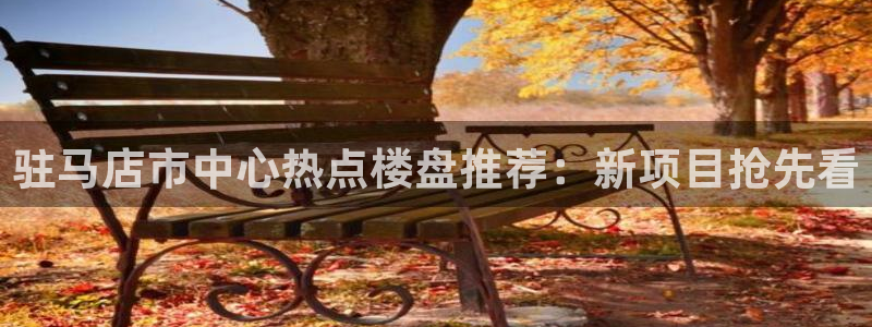 和记h88官网：驻马店市中心热点楼盘推荐：新项目抢先看