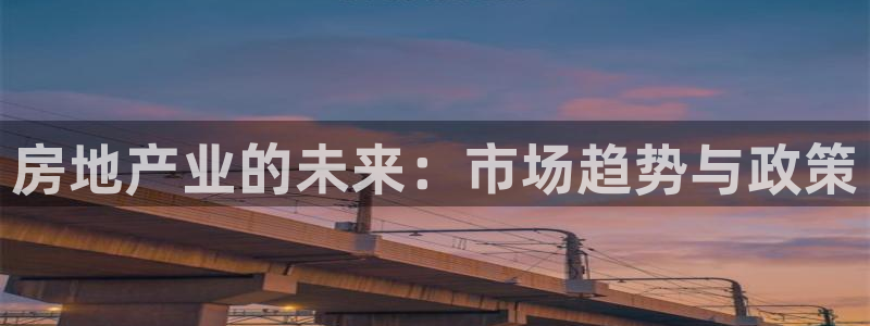 和记娱乐手机官网：房地产业的未来：市场趋势与政策