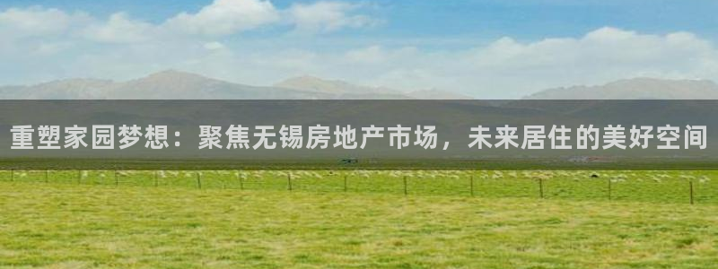 果博官网和记：重塑家园梦想：聚焦无锡房地产市场，未来居住的美