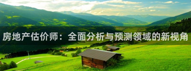和记登录官网：房地产估价师：全面分析与预测领域的新视角