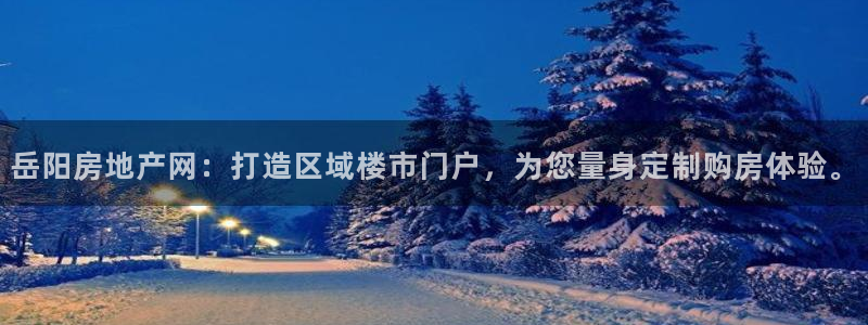 和记火爆官网：岳阳房地产网：打造区域楼市门户，为您量身定制购