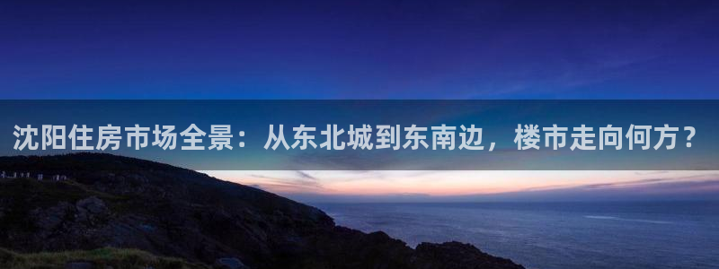 和记娱乐旗舰官网：沈阳住房市场全景：从东北城到东南边，楼市走