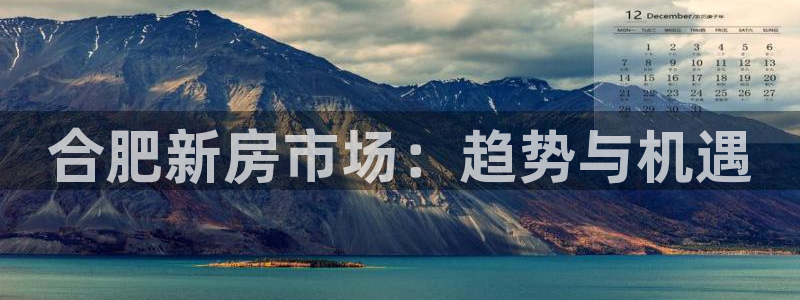 和记娱乐 怡情搏娱官网：合肥新房市场：趋势与机遇