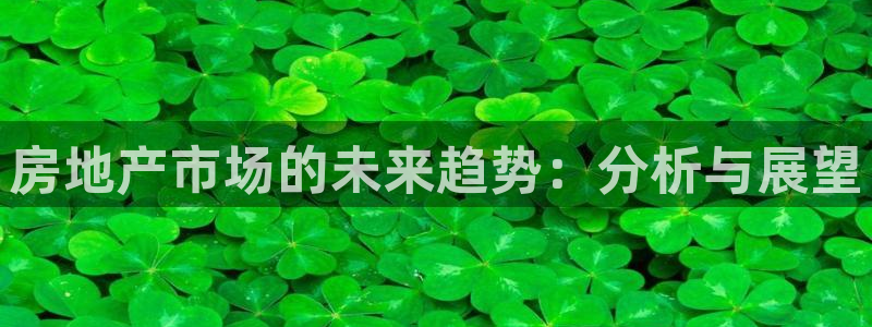 香港和记官网：房地产市场的未来趋势：分析与展望